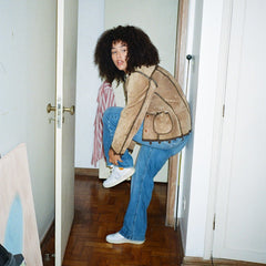 V-12 LEATHER WHITE LIGHT GREY