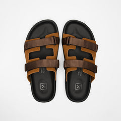 ARPOADOR SUEDE COGNAC EAGLE BLACK