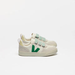 V-10 LEATHER VEJA X BONPOINT PURE EMERAUDE