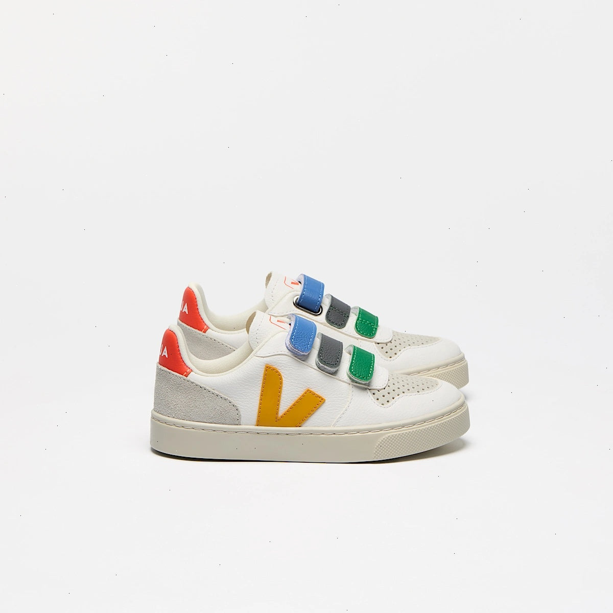 V-10 LEATHER MULTICO WHITE OURO