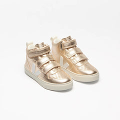 V-10 MID LEATHER PLATINE WHTE