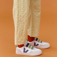 V-90 LEATHER MULTICO WHITE CALIFORNIA