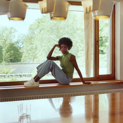 V-90 LEATHER WHITE NATURAL