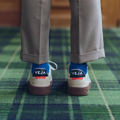 V-90 LEATHER PIERRE ALMOND BLACK