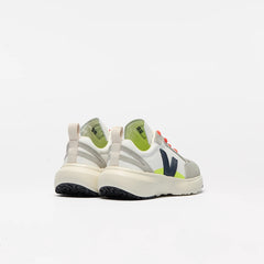 CANARY ELASTIC LACES LEATHER WHITE NAUTICO